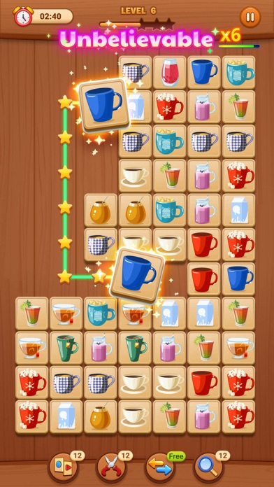 Onet Match Puzzle: Wooden Tile screenshot 2