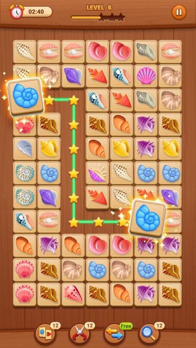 Onet Match Puzzle: Wooden Tile screenshot 1