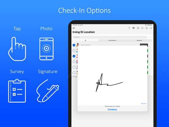 OneTap Check-In screenshot 3