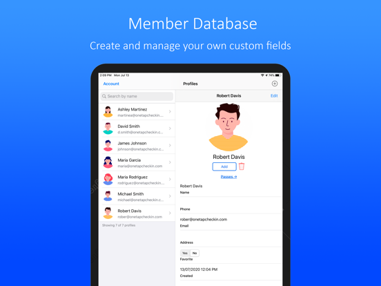 OneTap Check-In screenshot 2