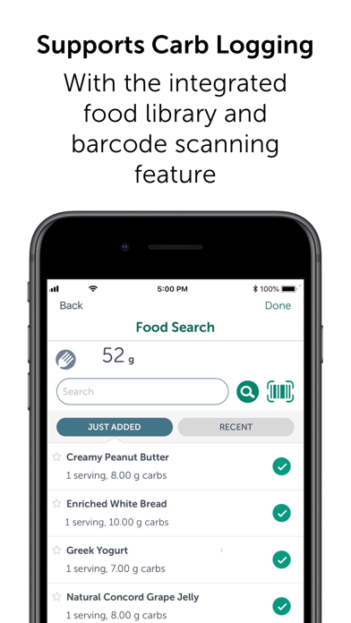 OneTouch Reveal® app screenshot 1