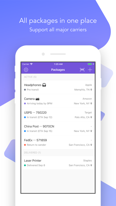 OneTracker - Package Tracker screenshot 4