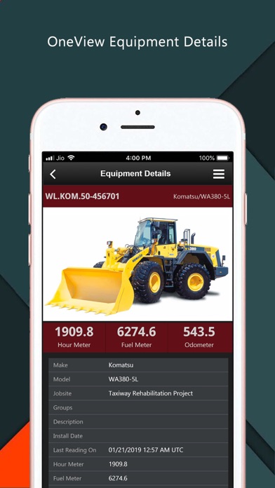 OneView Equipment screenshot 2