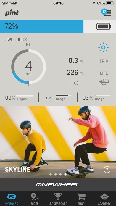 Onewheel screenshot 1