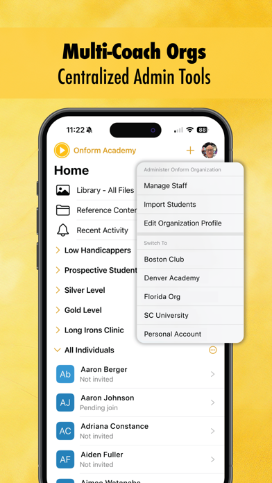Onform: Video Analysis App screenshot 1