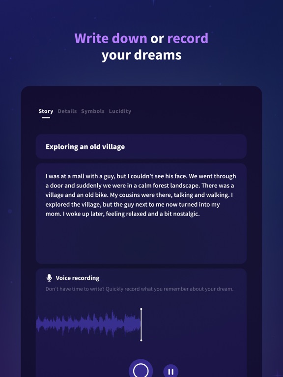 Oniri - Your Dream Journal screenshot 8