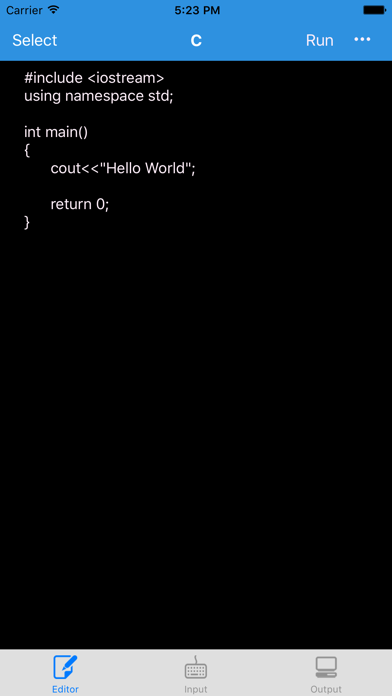 Online Console Compiler screenshot 4