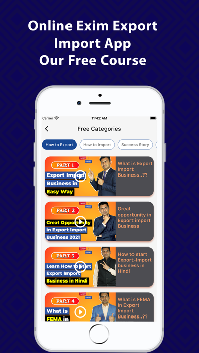 Online Exim Export Import App screenshot 1