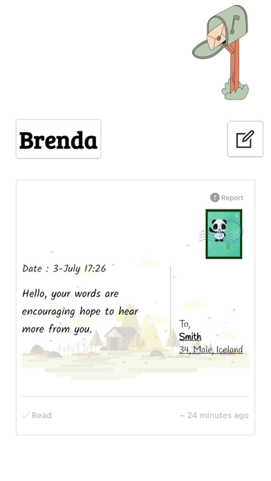 Online PenPals : GoLetters screenshot 3