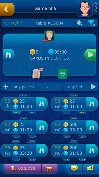 Online Sevens LiveGames screenshot 3
