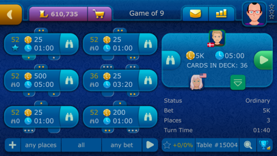 Online Sevens LiveGames screenshot 1