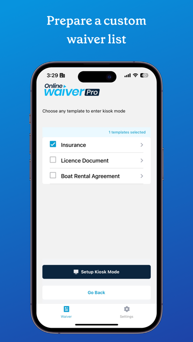 Online Waiver Pro screenshot 2
