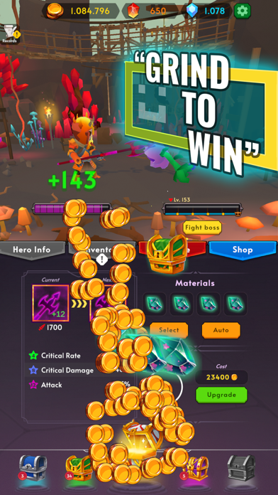 Only Grind: Loot & Fight screenshot 2