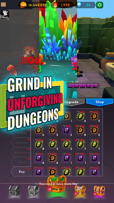 Only Grind: Loot & Fight screenshot 4