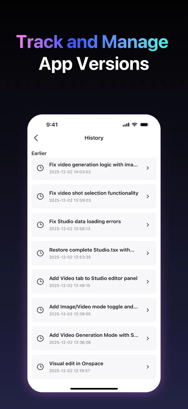 OnSpace AI: Mobile App Builder screenshot 2