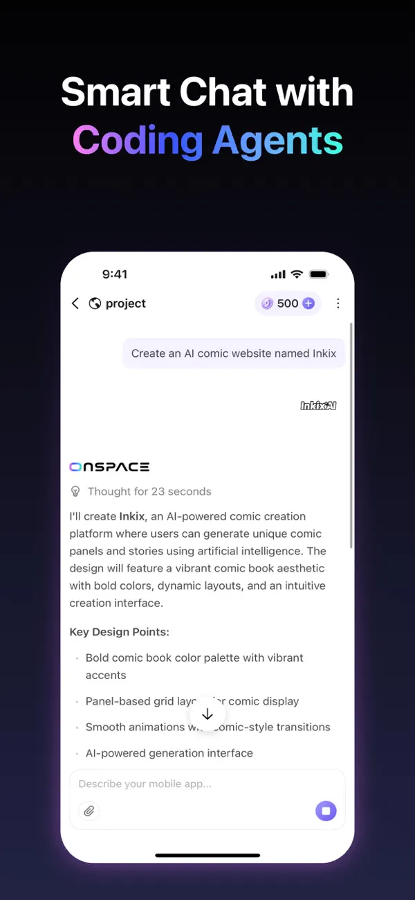 OnSpace AI: Mobile App Builder screenshot 3
