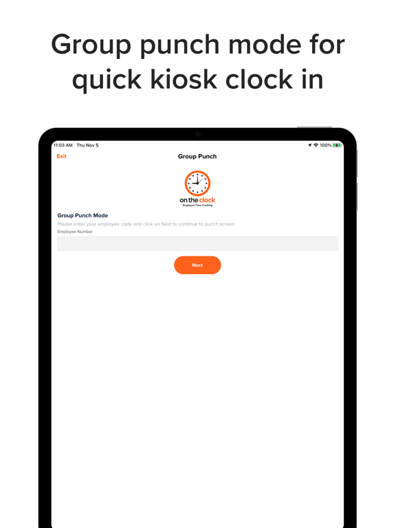 OnTheClock employee time clock screenshot 5