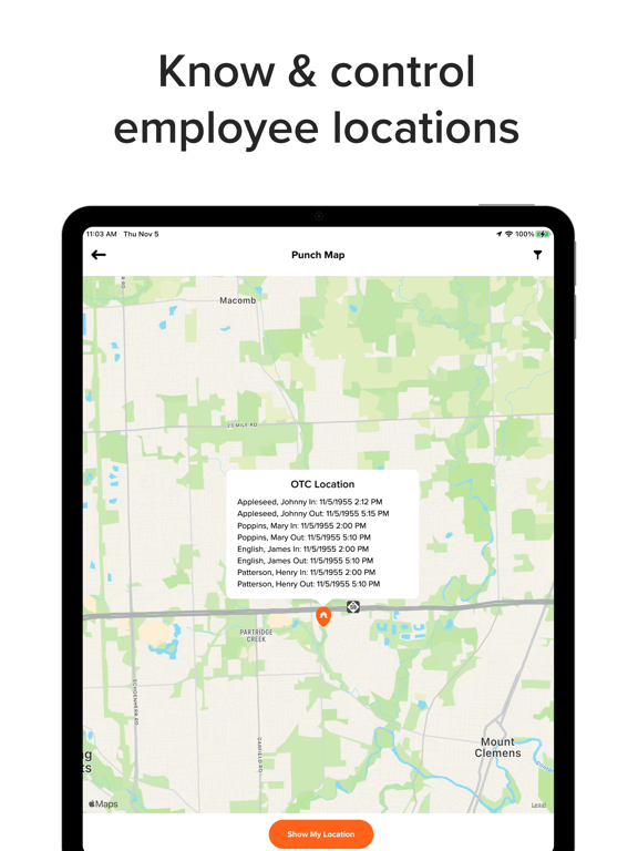 OnTheClock employee time clock screenshot 4