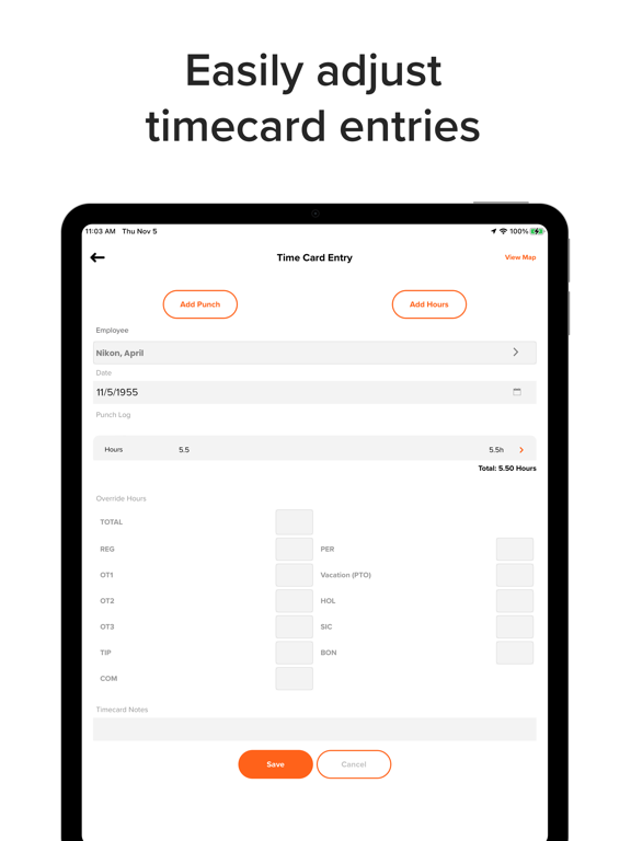 OnTheClock employee time clock screenshot 7