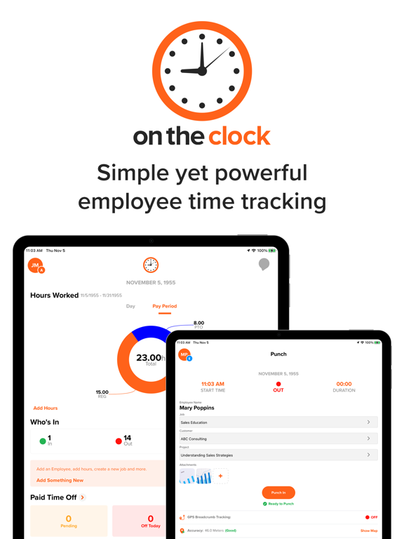 OnTheClock employee time clock screenshot 10