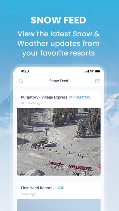 OnTheSnow Ski & Snow Report screenshot 1
