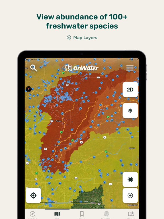 onWater: Fishing Spots Map screenshot 6