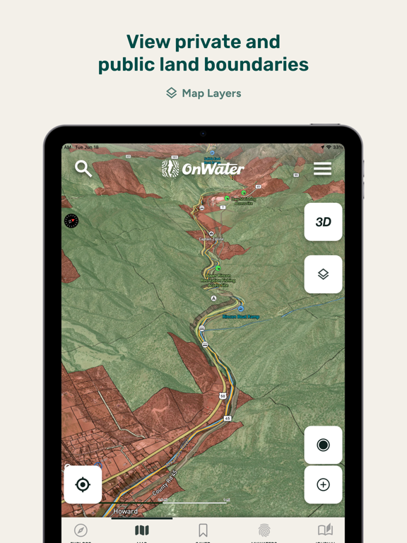 onWater: Fishing Spots Map screenshot 4