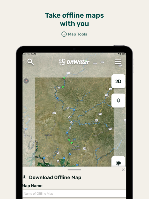 onWater: Fishing Spots Map screenshot 2