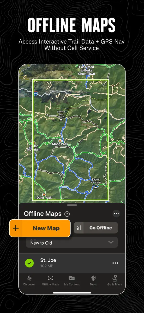 onX Offroad: Trail Maps & GPS screenshot 1