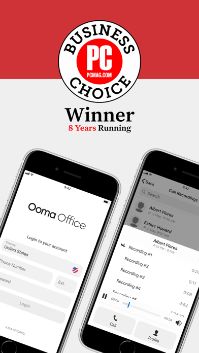 Ooma Office screenshot 1