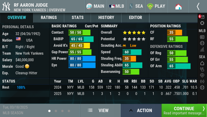 OOTP Baseball 26 Go! screenshot 2