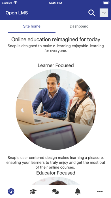 Open-LMS screenshot 3