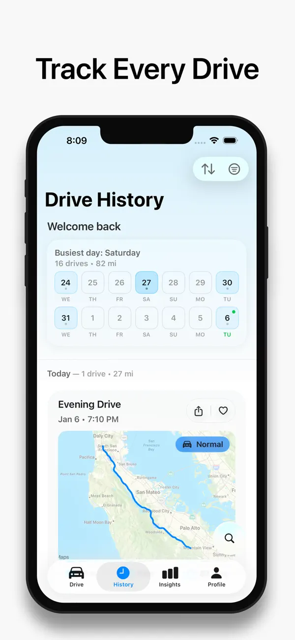 Open Road: Drive Tracker screenshot 5