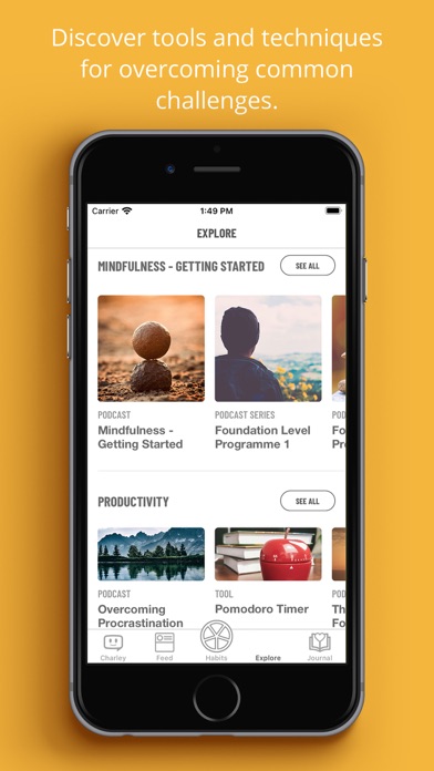 Open University Wellbeing App screenshot 3