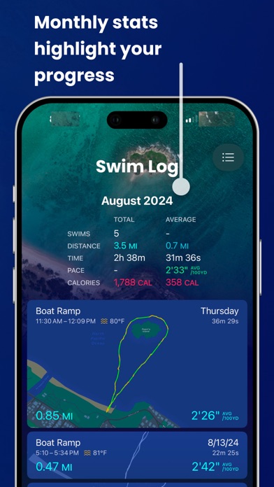 Open Water Swim screenshot 5