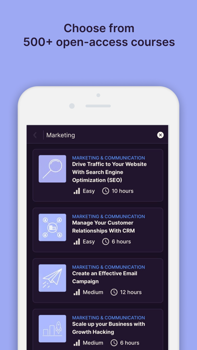 OpenClassrooms: Online courses screenshot 1