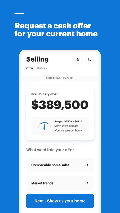 Opendoor – Buy & Sell Homes screenshot 1