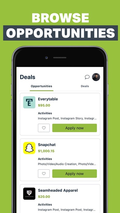Opendorse screenshot 4