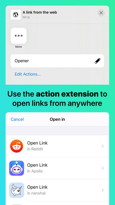 Opener ‒ open links in apps screenshot 3