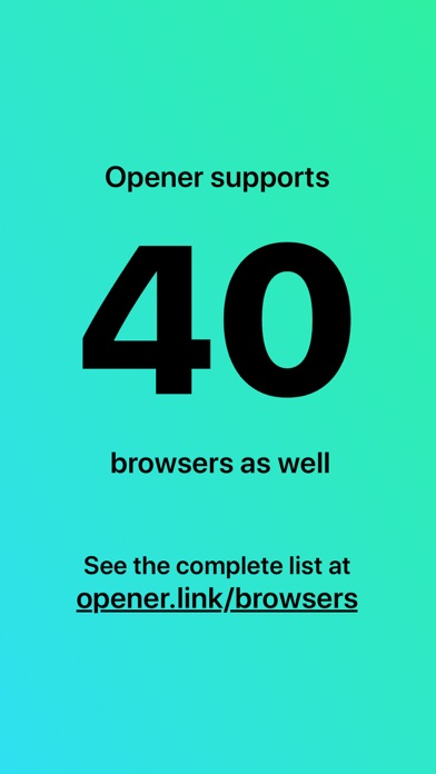 Opener ‒ open links in apps screenshot 1