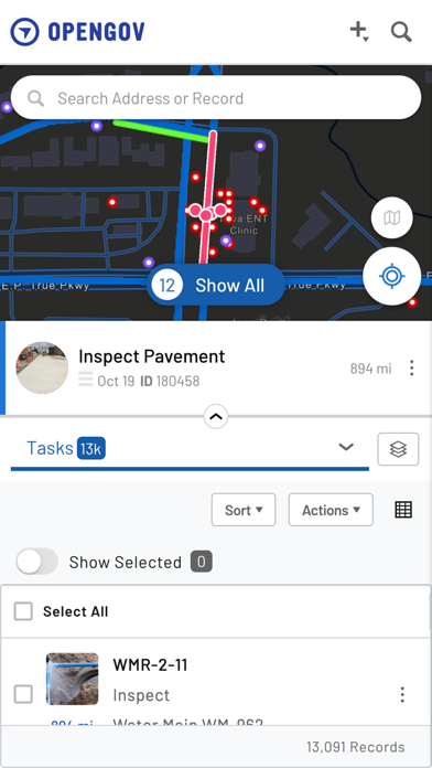 OpenGov EAM screenshot 1