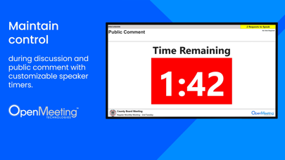 OpenMeeting Discussion Manager screenshot 2