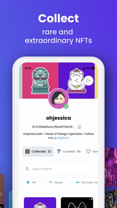 OpenSea: NFT marketplace screenshot 1