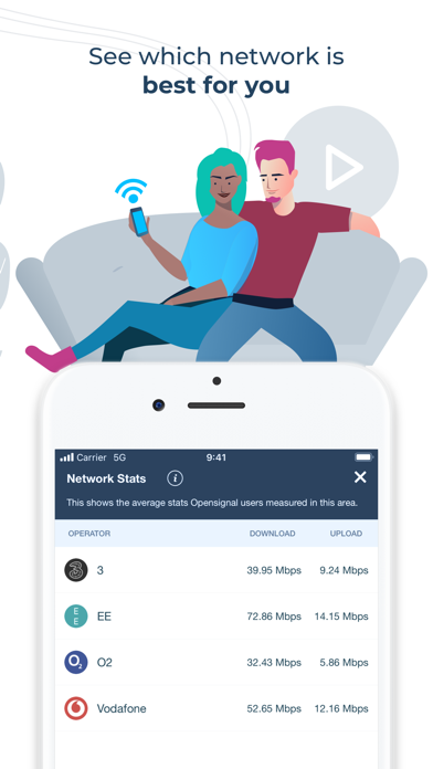 Opensignal Speed Test Ad Free screenshot 1