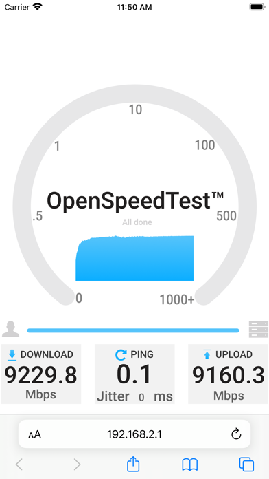 OpenSpeedTest-Server screenshot 2