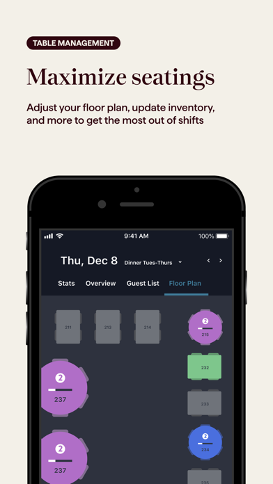 OpenTable for Restaurants screenshot 3
