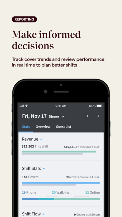 OpenTable for Restaurants screenshot 1
