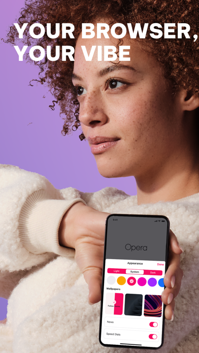 Opera: AI browser with VPN screenshot 3