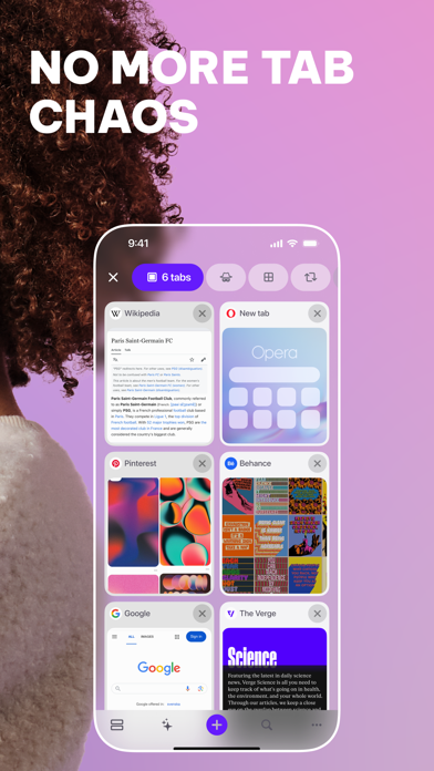 Opera: AI browser with VPN screenshot 2