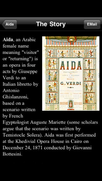 Opera: Aida screenshot 2